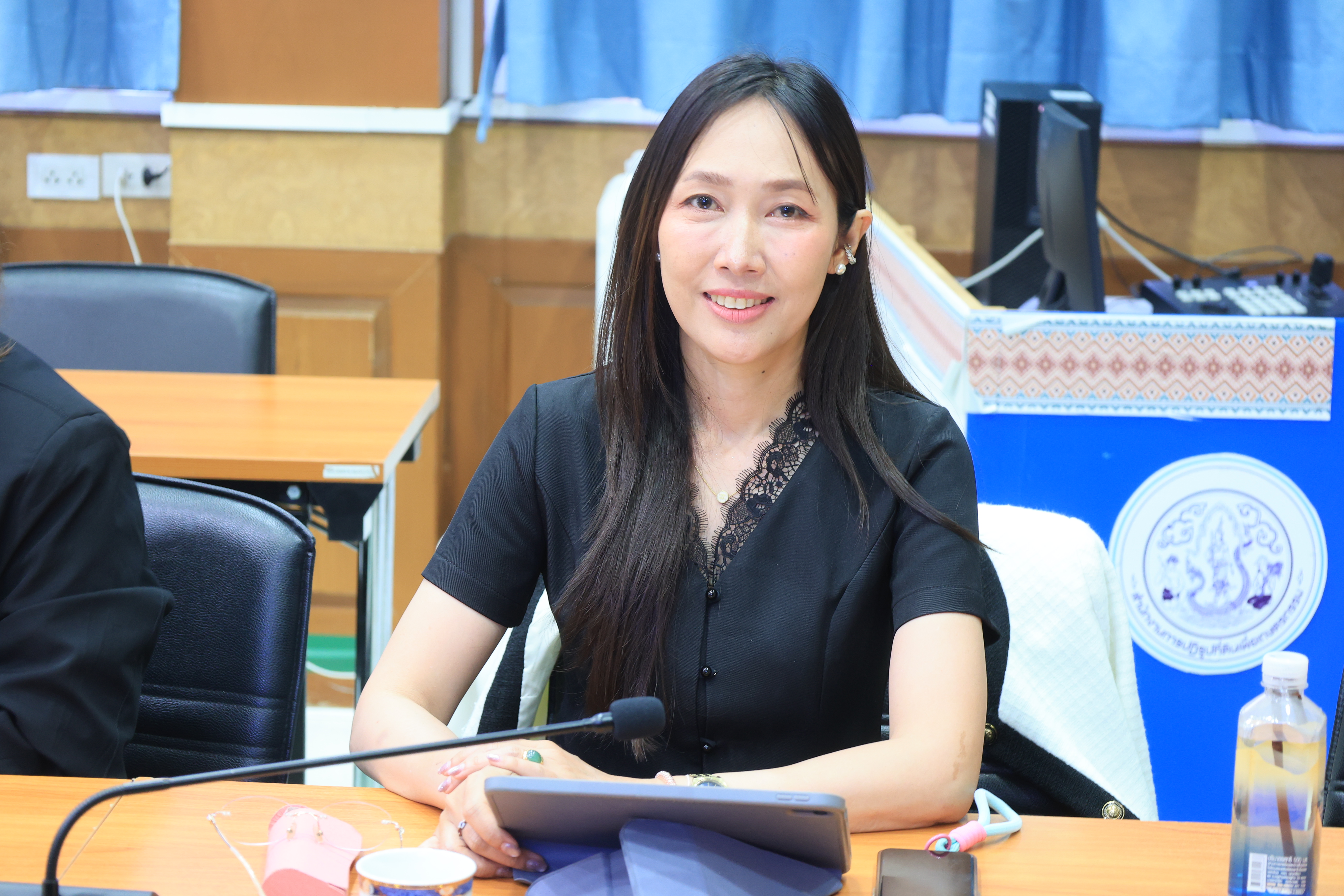 title - ส.ป.ก. ต้อนรับคณะผู้บริหารและเจ้าหน้าที่จากกรมบริหารและจัดการที่ดิน สปป.ลาว 